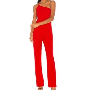 Red NBD jumpsuit